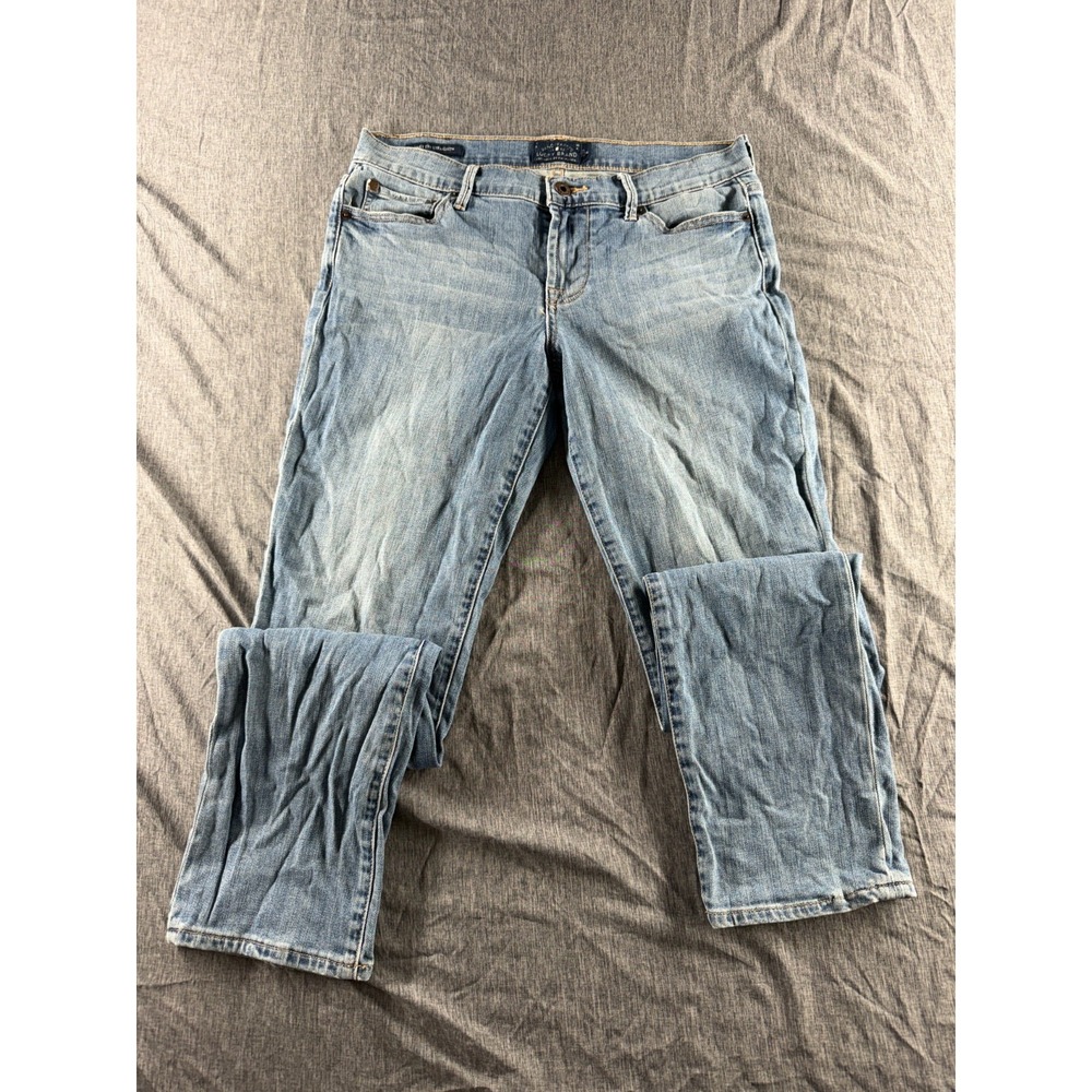 Lucky Brand Sweet N Straight Jeans Womens 8 29R Blue Straight Leg Denim